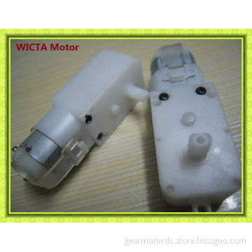 dc motor plastic gear box